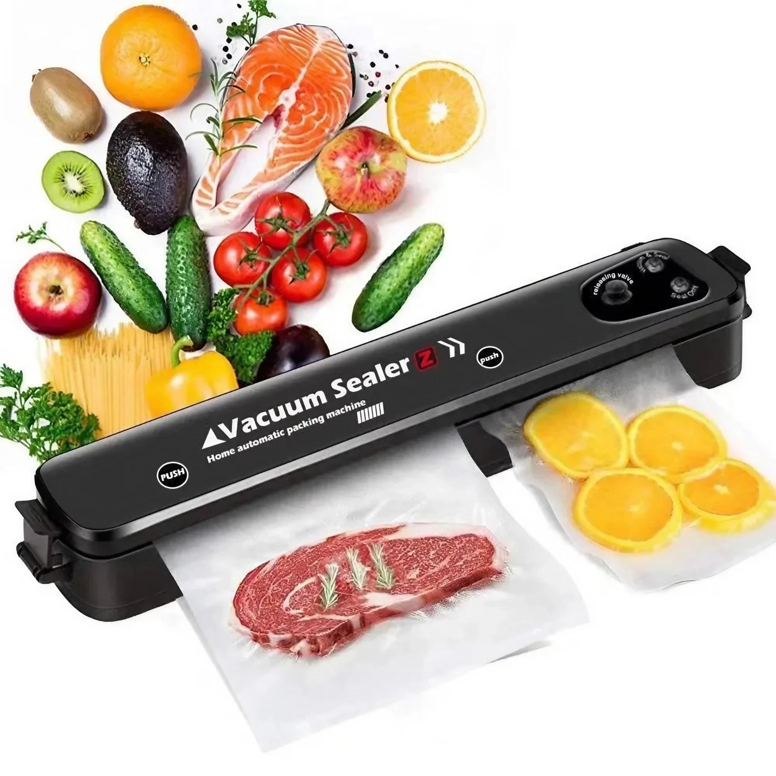 Kitchen Gadgets Men - آلة تفريغ الهواء الأوتوماتيكية المحمولة لحفظ