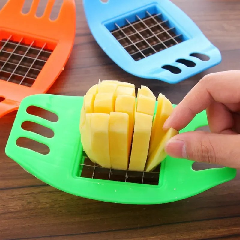 Kitchen Gadgets Vegetable Cutter - آلة صنع البطاطس المقلية، قطاعة بطاطس