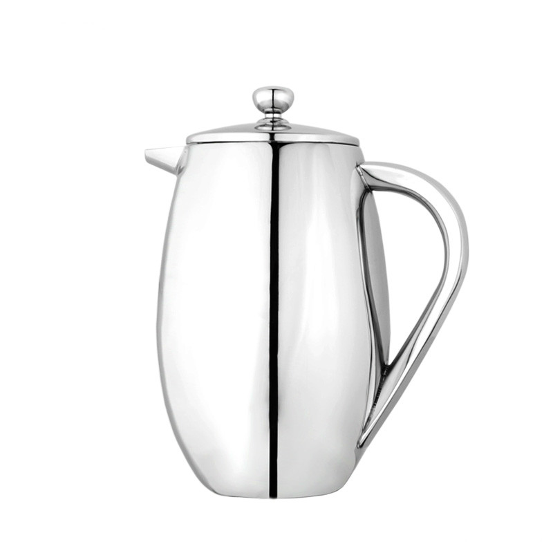 French Press Coffee Maker - 304 إبريق قهوة فرنسي من الفولاذ