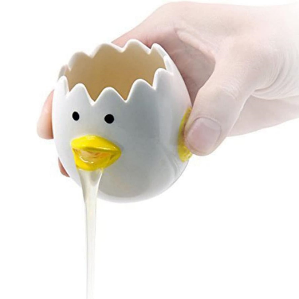 Egg Separator Tool - فاصل بيض لطيف، فاصل صفار وبياض