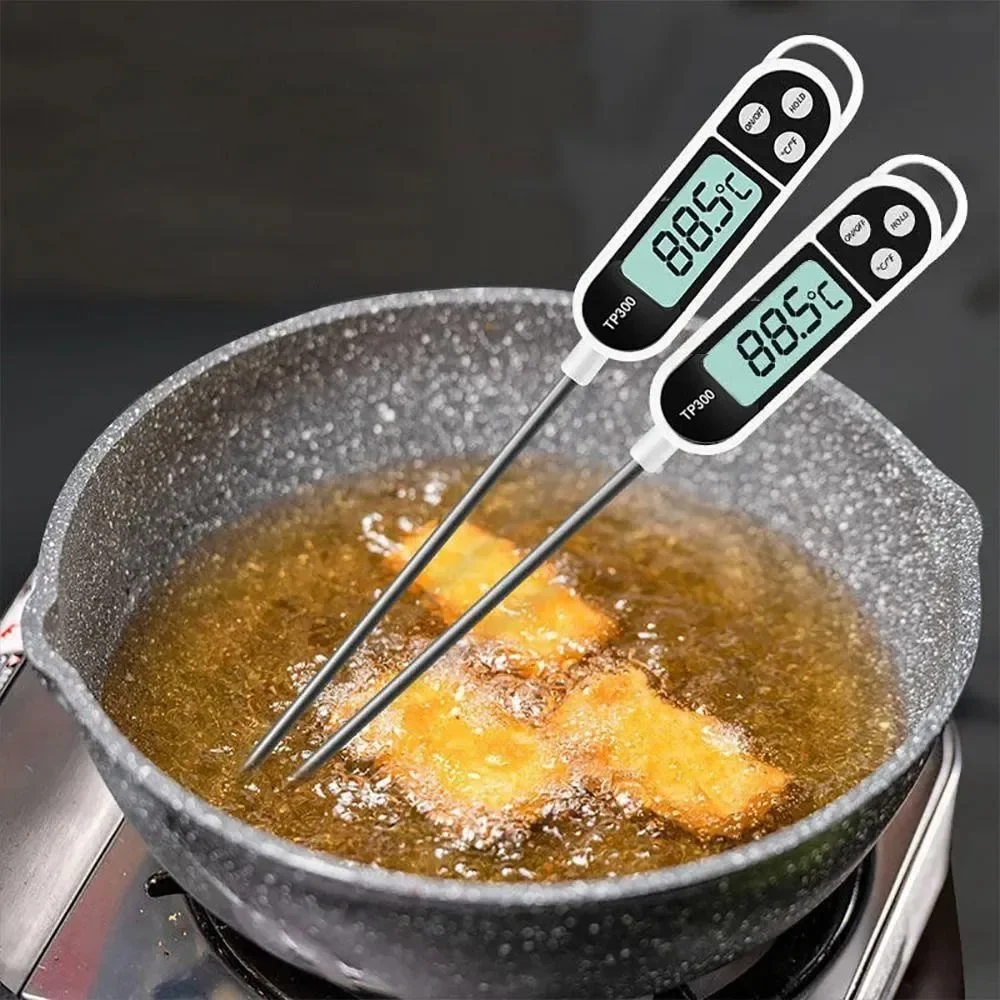 Kitchen Gadgets Electronic - مقياس حرارة الطعام TP300 الرقمي للمطبخ،