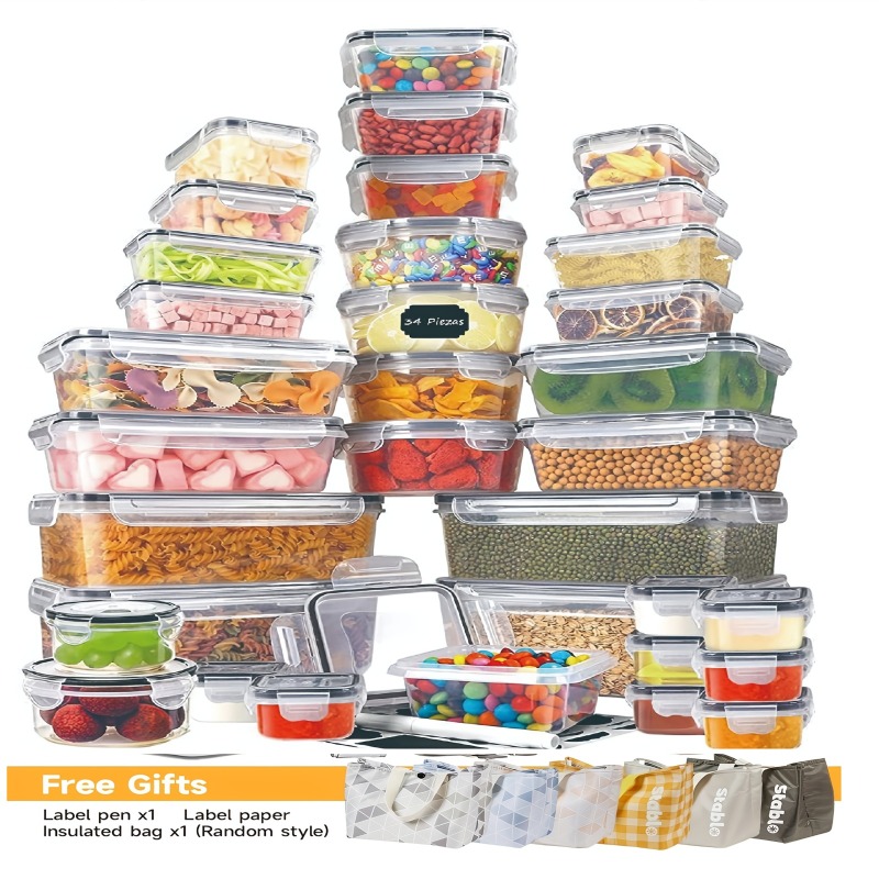 Kitchen Gadgets Organizer - مجموعة تخزين الطعام الخالية من مادة
