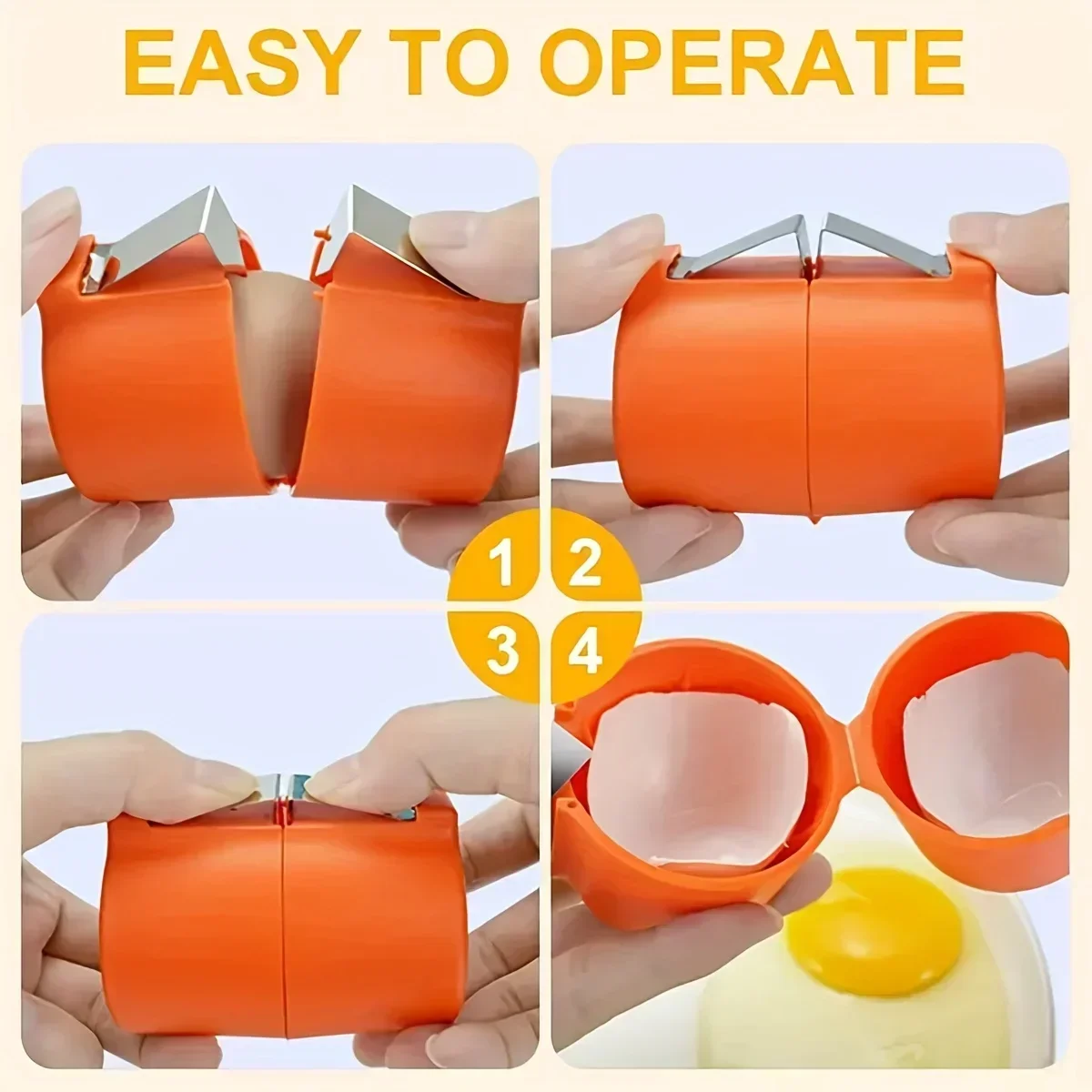 1/3 قطعة-جديد البيض قذيفة فتاح - مراجعة Egg Separator Tool وسعره