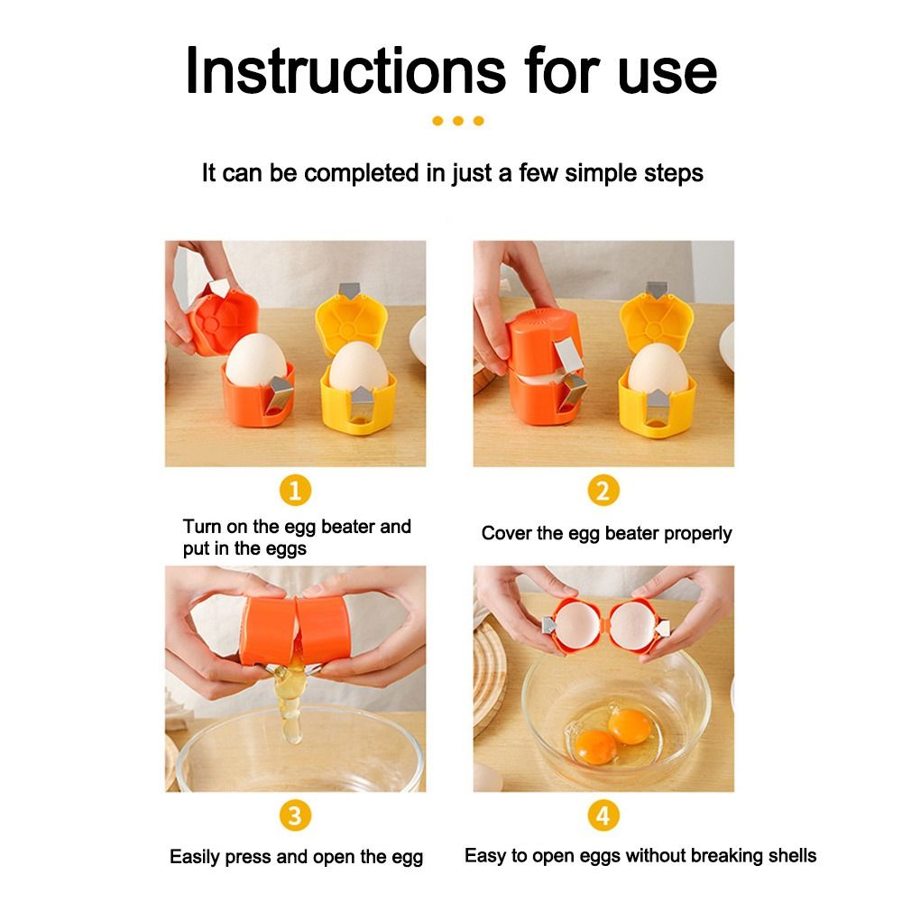 الإبداعية لطيف البيض قذيفة فتا - مراجعة Egg Separator Tool وسعره