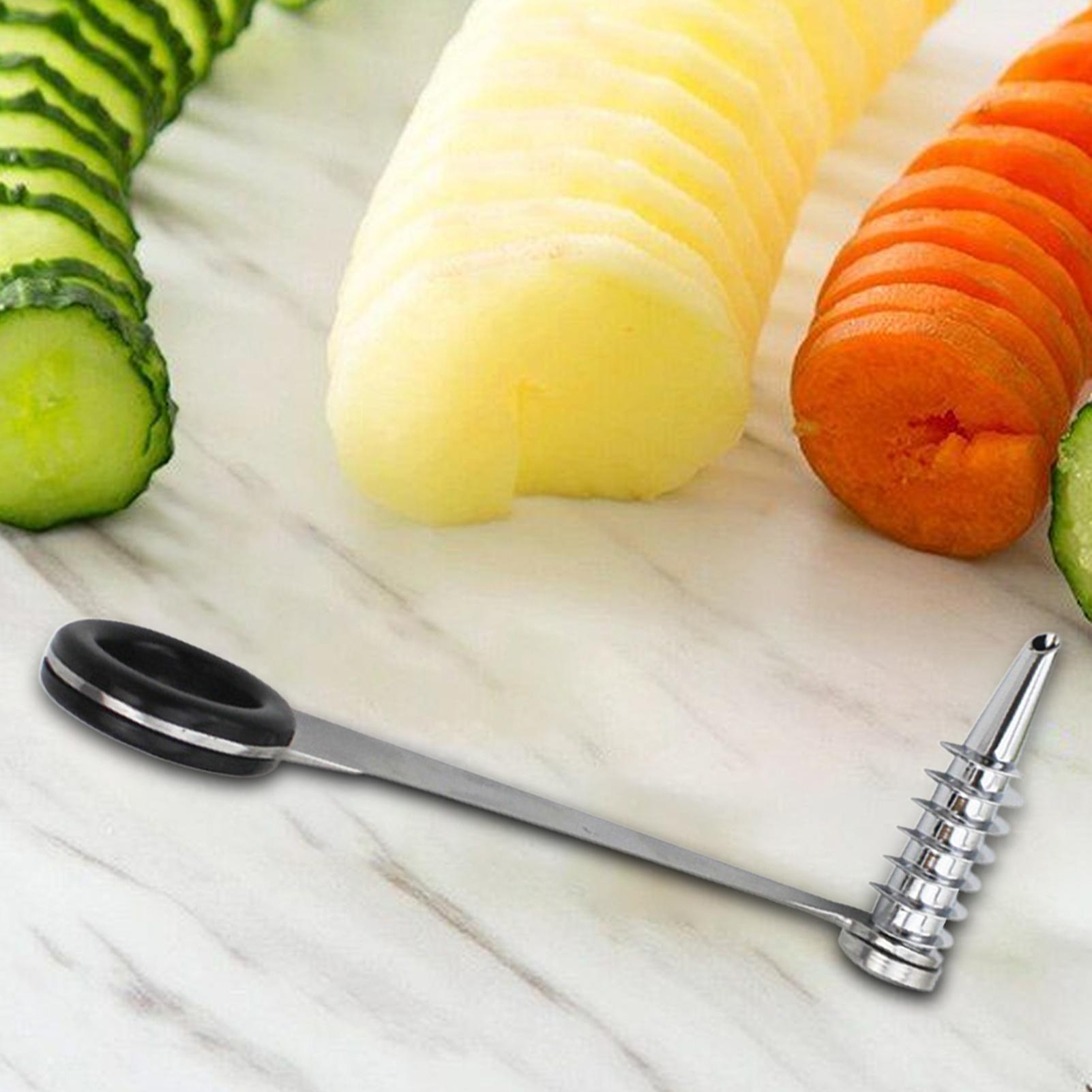 قطاعة حلزونية من الفولاذ المقا - مراجعة Kitchen Gadgets Men وسعره