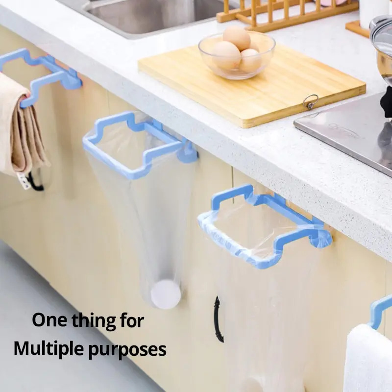 1/2/3/4 قطعة كيس قمامة معلق رف - مراجعة Kitchen Gadgets Wallpaper وسعره
