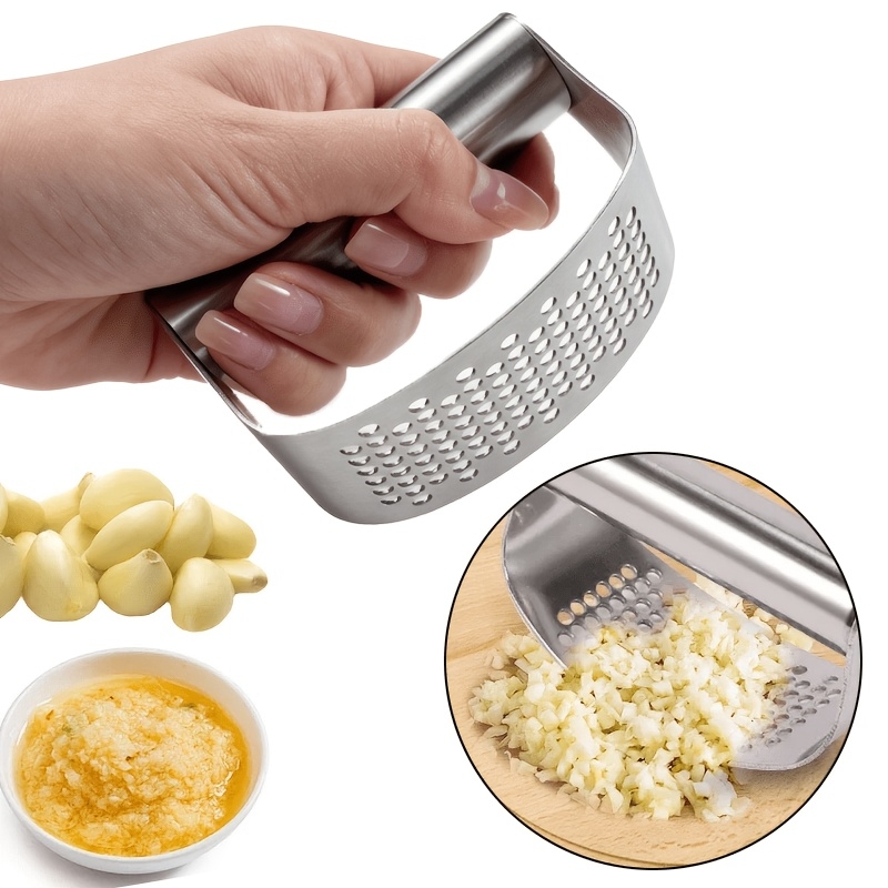 مكبس ثوم يدوي من الفولاذ المقا - مراجعة Kitchen Gadgets That Are Useful وسعره