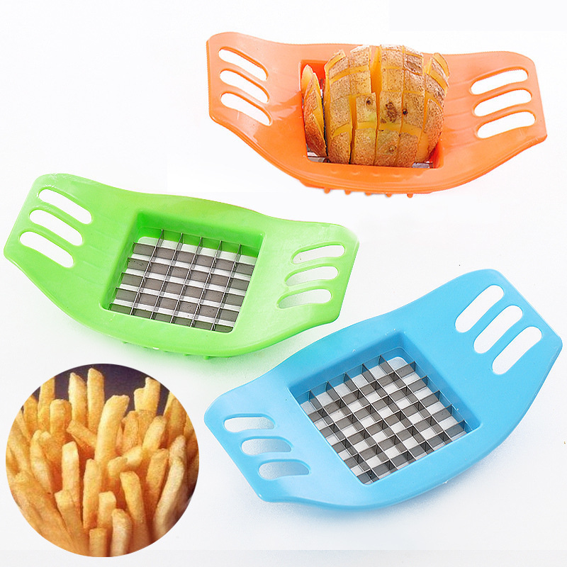 آلة صنع البطاطس المقلية، قطاعة - مراجعة Kitchen Gadgets Vegetable Cutter وسعره