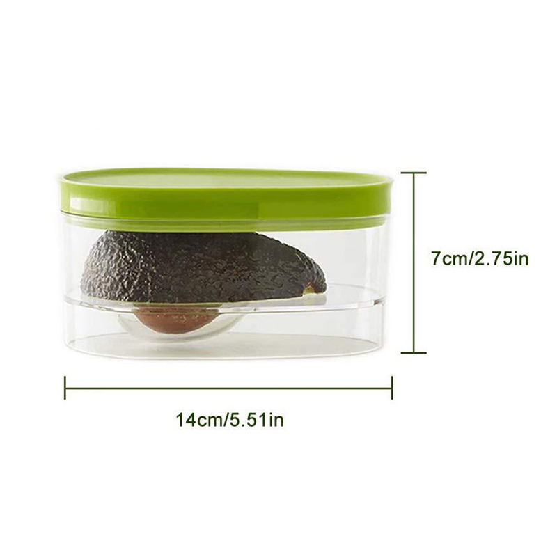 صندوق تخزين طعام الأفوكادو، حا - مراجعة Kitchen Gadgets Organizer وسعره