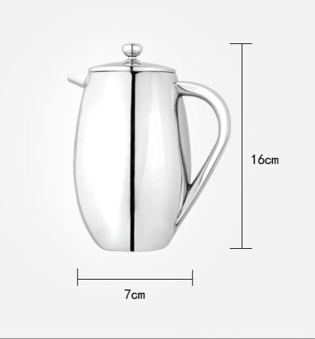 304 إبريق قهوة فرنسي من الفولا - مراجعة French Press Coffee Maker وسعره