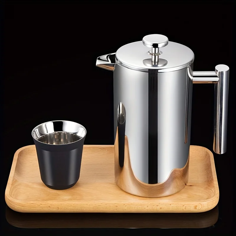 صانع قهوة فرنسي أنيق من الفولا - مراجعة French Press Coffee Maker وسعره