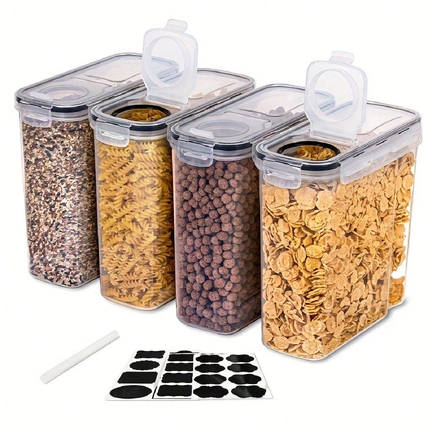 مجموعة من 4 علب تخزين محكمة ال - مراجعة Kitchen Gadgets Organizer وسعره