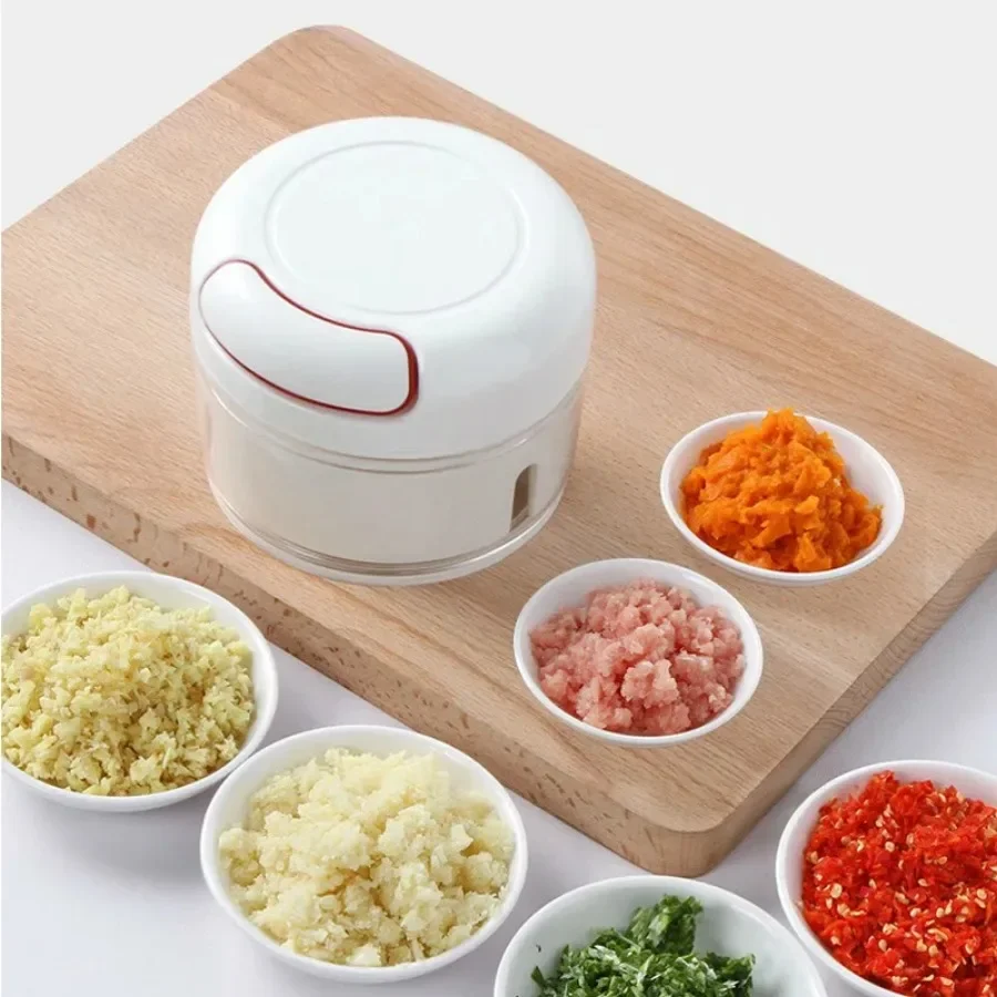 كسارة الثوم البلاستيكية الصحاف - مراجعة Kitchen Gadgets Vegetable Cutter وسعره