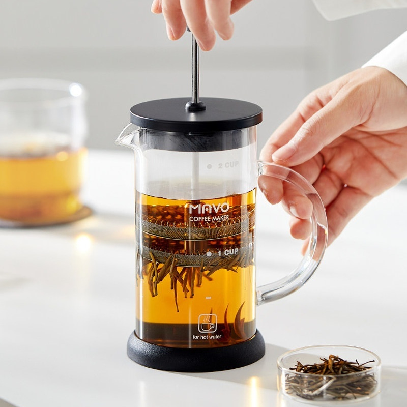 ماكينة صنع القهوة الفرنسية من  - مراجعة French Press Coffee Maker وسعره