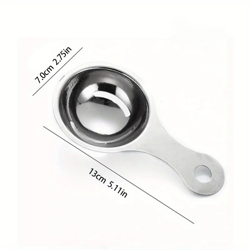 1 قطعة فاصل البيض من الفولاذ ا - مراجعة Egg Separator Tool وسعره