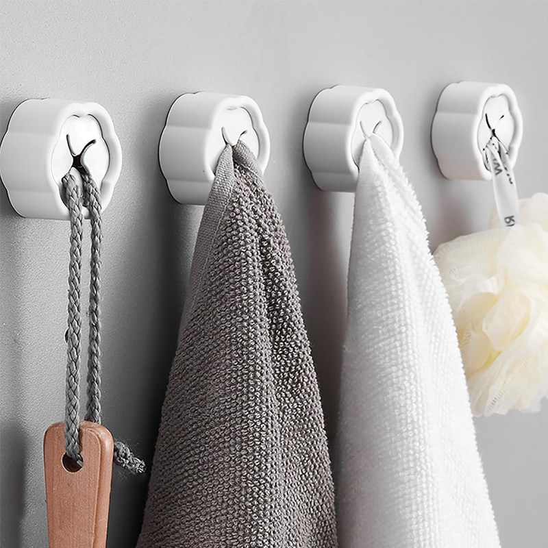 6 قطع حامل مناشف ذاتي اللصق بد - مراجعة Kitchen Gadgets Organizer وسعره