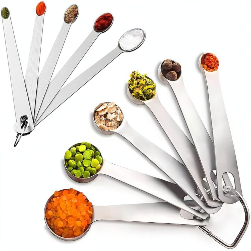 مجموعة ملاعق قياس من الفولاذ ا - مراجعة Kitchen Gadgets To Gift وسعره
