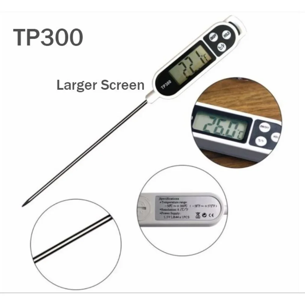 مقياس حرارة الطعام TP300 الرقم - مراجعة Kitchen Gadgets Electronic وسعره