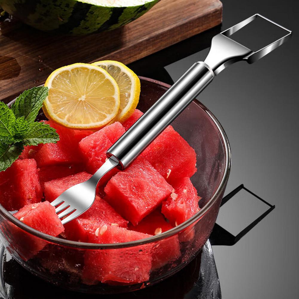 شوكة تقطيع البطيخ من الفولاذ ا - مراجعة Watermelon Slicer Cutter وسعره
