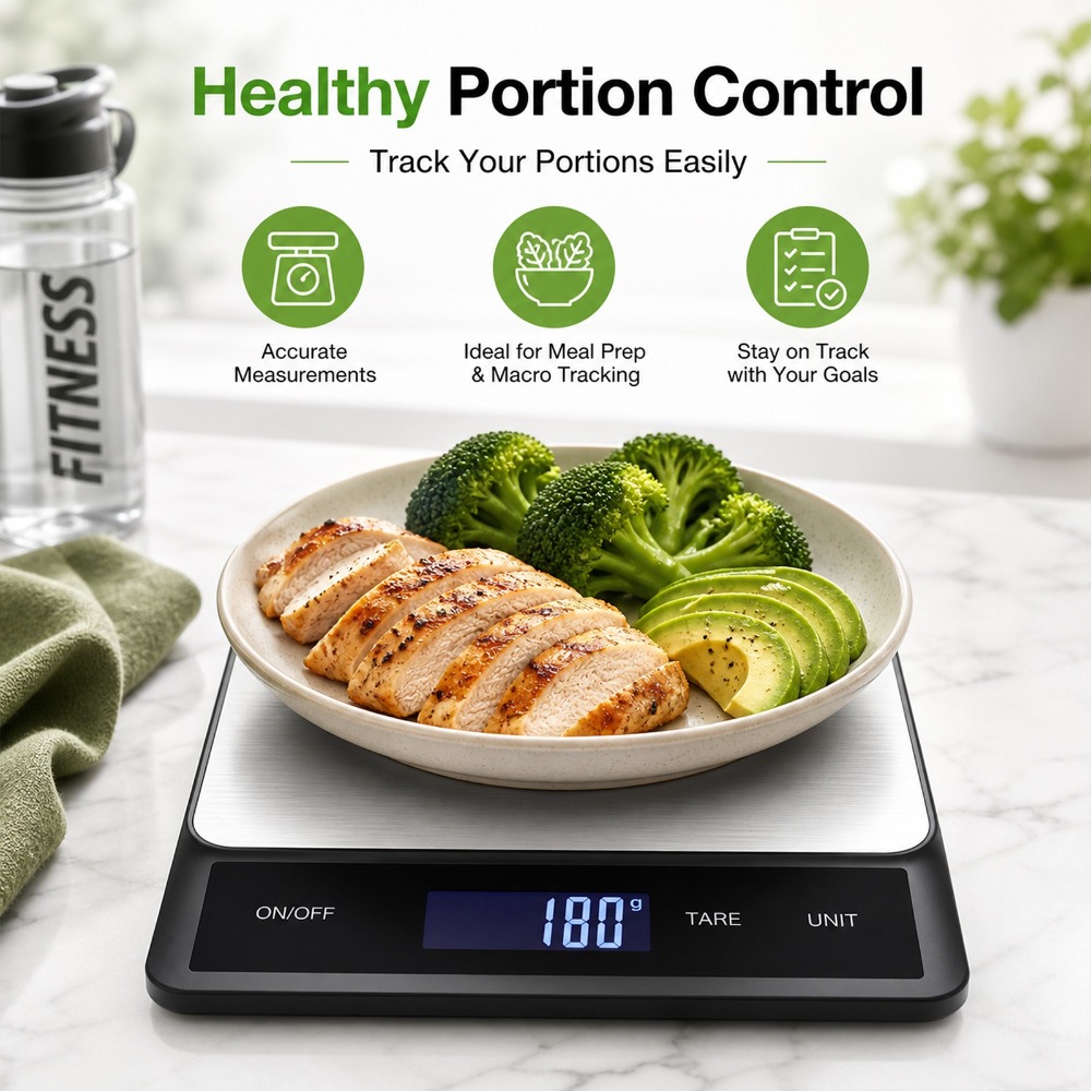 ميزان مطبخ رقمي مقاوم للماء 10 - مراجعة Kitchen Gadgets Electronic وسعره