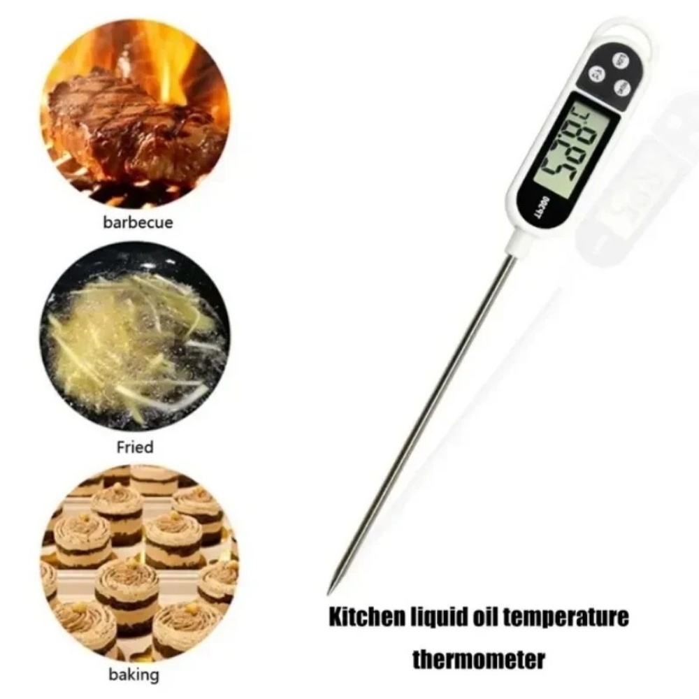 مقياس حرارة رقمي للمطبخ TP300، - مراجعة Kitchen Gadgets Electronic وسعره