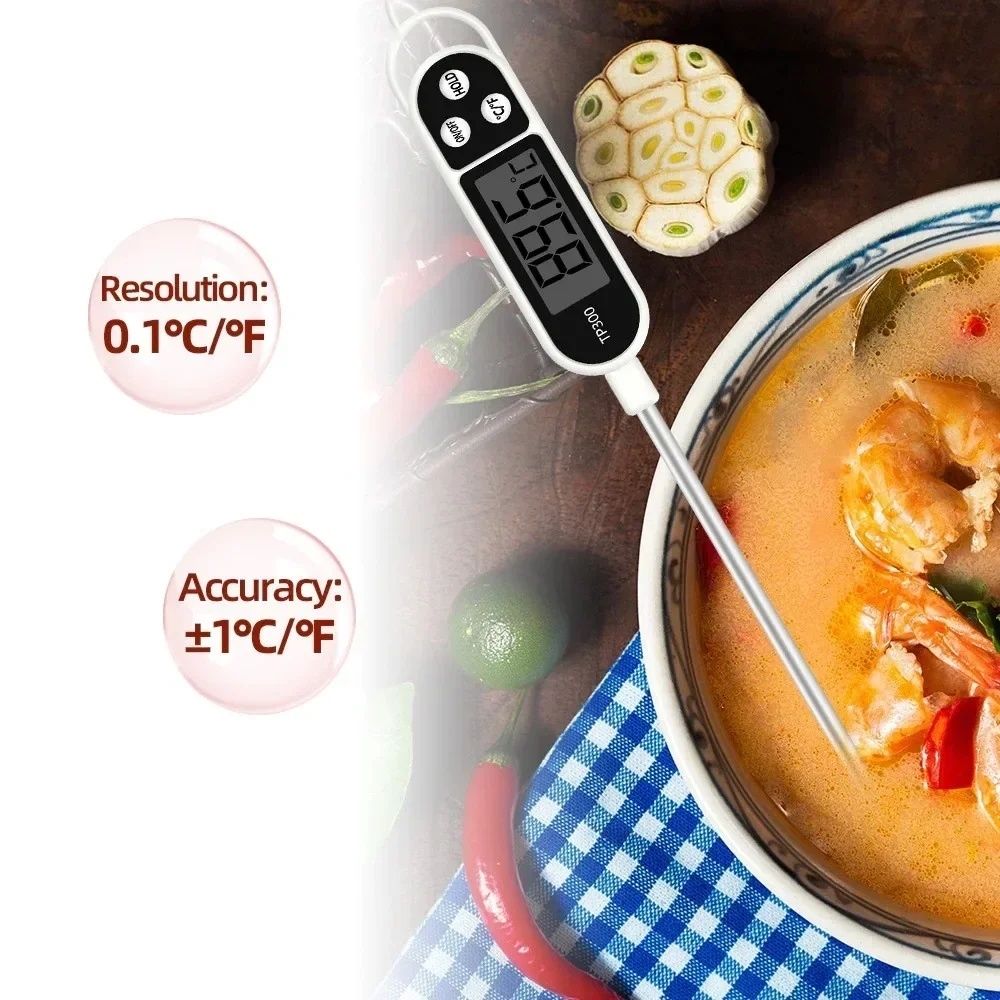 مقياس حرارة رقمي للمطبخ TP300، - مراجعة Kitchen Gadgets Electronic وسعره