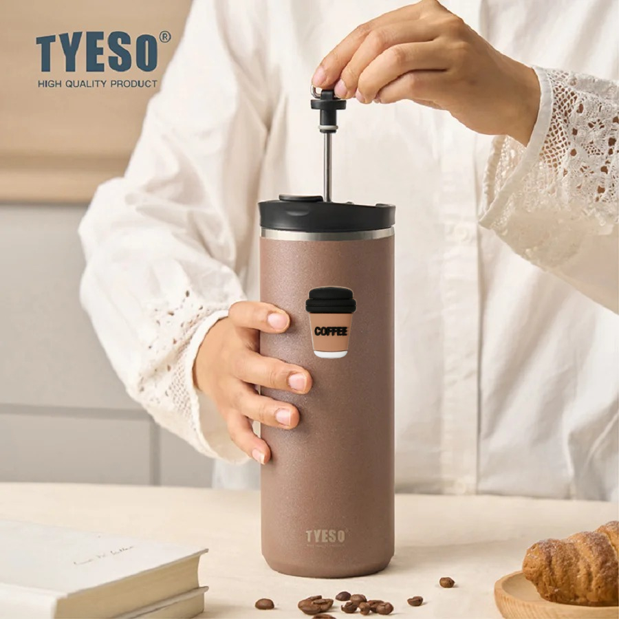 ثيرموس تايسو 750 مل، وعاء قهوة - مراجعة French Press Coffee Maker وسعره