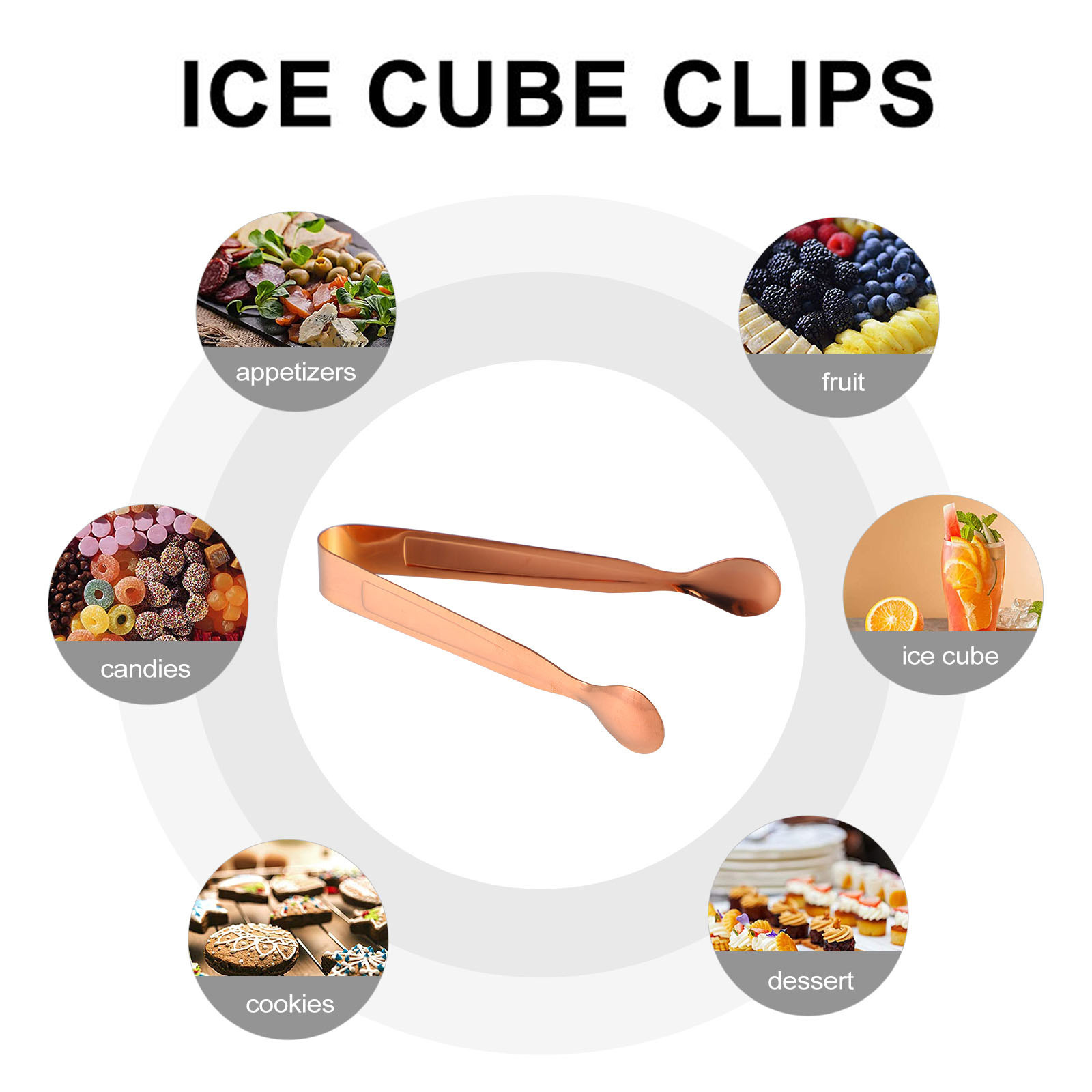 8 قطع من ملاقط الثلج المصنوعة  - مراجعة Kitchen Gadgets That Are Useful وسعره